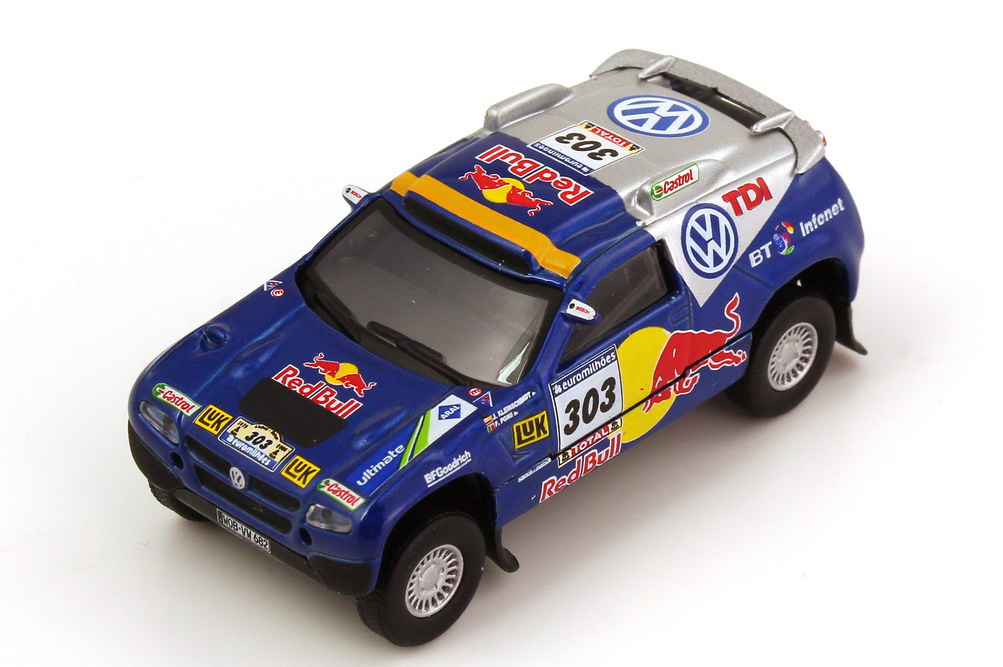 Foto 1:87 VW Race Touareg 2 Rallye Dakar 2006 VW TDI, Red Bull Nr.303, Kleinschmidt / Pons Schuco AusSet25301