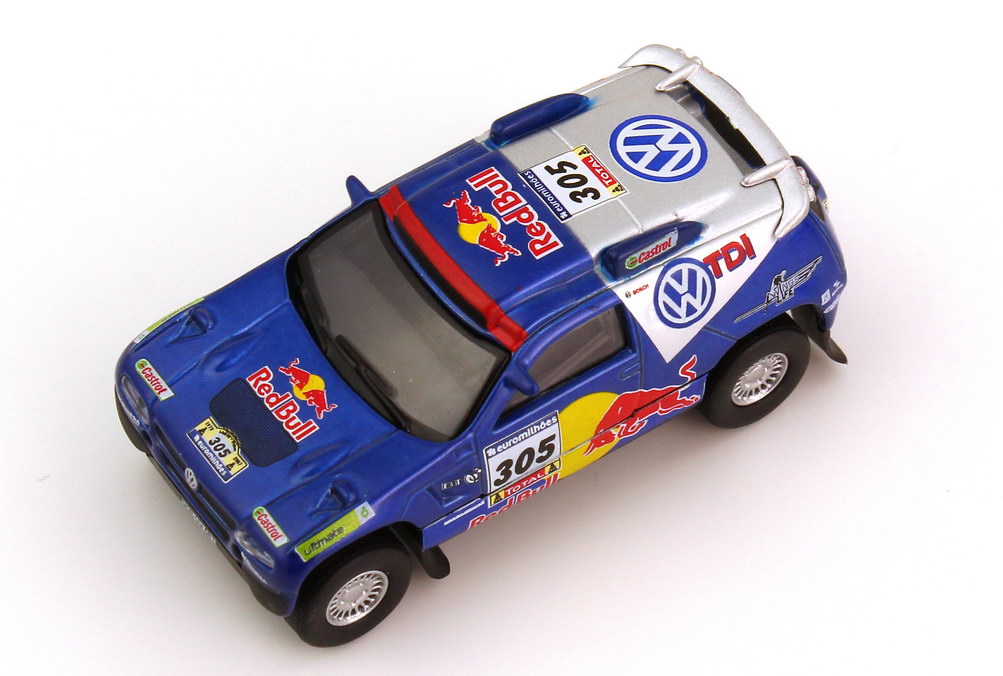 Foto 1:87 VW Race Touareg 2 Rallye Dakar 2007 VW TDI Red Bull Nr.305 Miller Pitchford - Schuco 25325