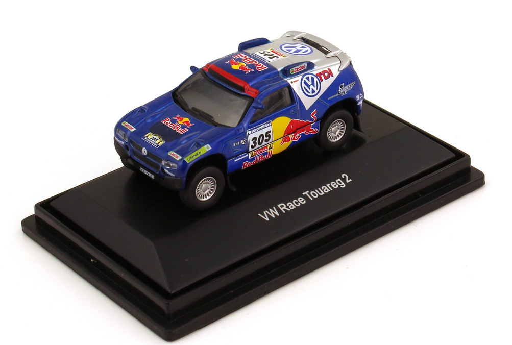 Foto 1:87 VW Race Touareg 2 Rallye Dakar 2007 VW TDI Red Bull Nr.305 Miller Pitchford - Schuco 25325