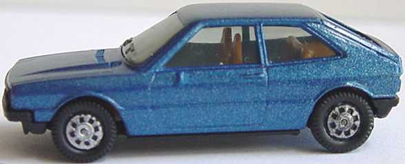 Foto 1:87 VW Scirocco I GTI blau-met. herpa 3003