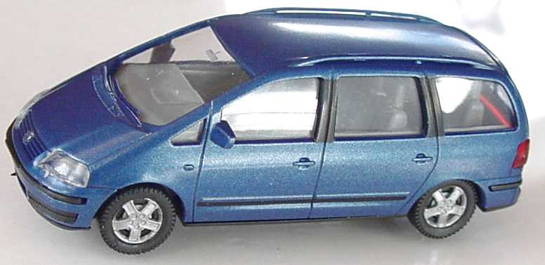 Foto 1:87 VW Sharan Facelift blau-met. AMW/AWM 0879