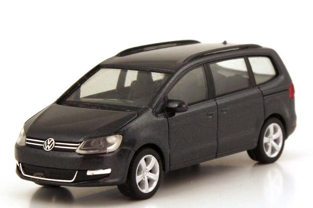 Foto 1:87 VW Sharan II (Typ 7N) 2010 indiumgrau-met. herpa 7M0099301R7H