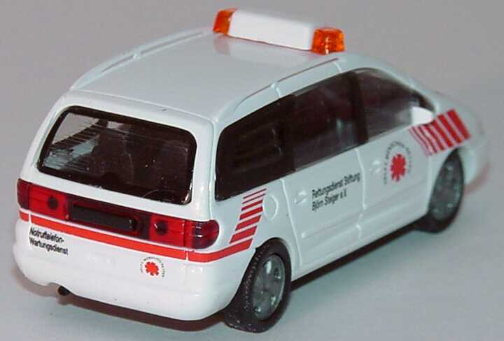 Foto 1:87 VW Sharan Rettungsdienst Stiftung Björn Steiger e. V., Notruftelefon Wartungsdienst Rietze 50751