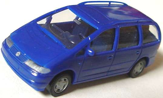 Foto 1:87 VW Sharan blau Wiking 2990120