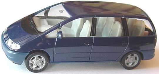 Foto 1:87 VW Sharan dunkelblau herpa 021845