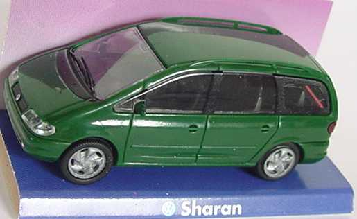 Foto 1:87 VW Sharan grün Werbemodell Rietze