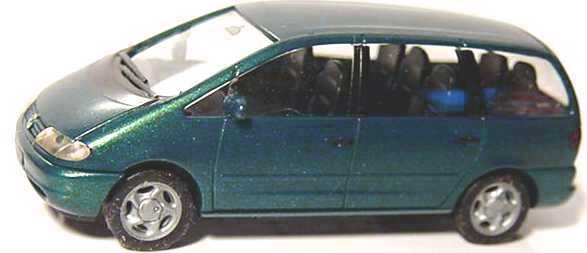 Foto 1:87 VW Sharan lagunenblau-met. herpa 031844