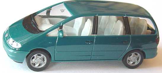 Foto 1:87 VW Sharan petrolblau herpa 021845