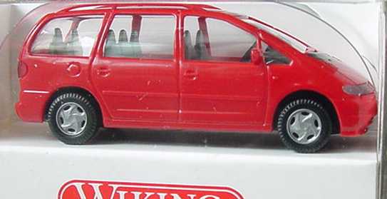 Foto 1:87 VW Sharan rot Wiking 2990220