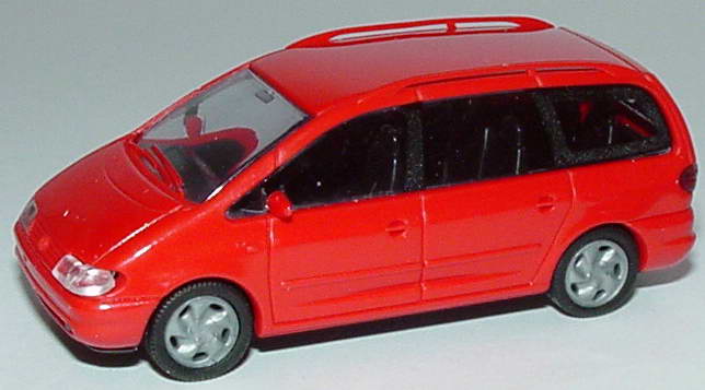 Foto 1:87 VW Sharan rot (ohne Drucke) Rietze 10750
