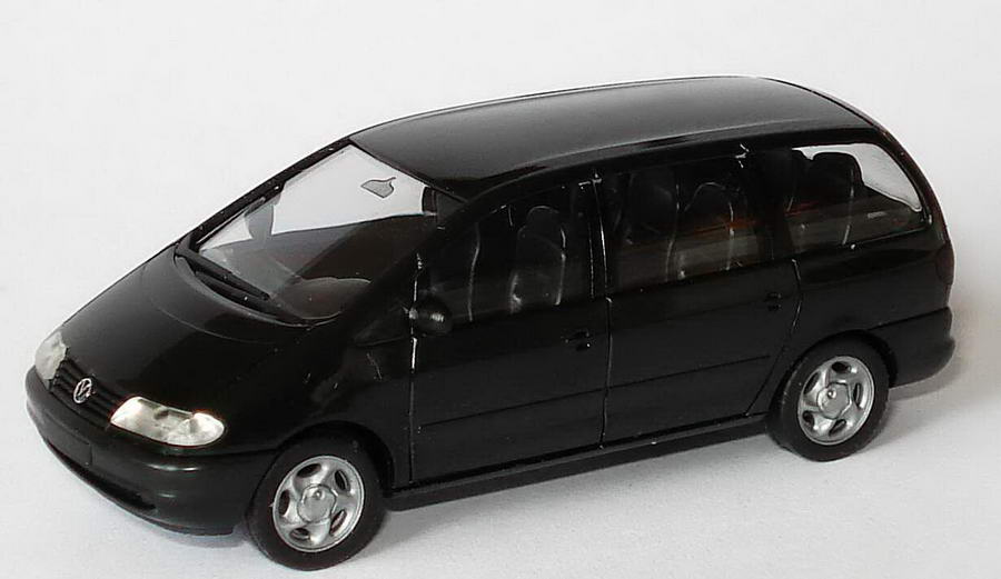 Foto 1:87 VW Sharan schwarz herpa 184137