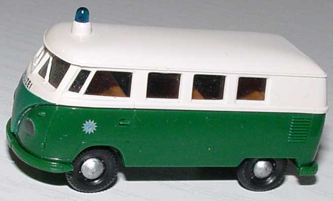 Foto 1:87 VW T1 Bus Polizei bayrisch (hellgrün) Brekina 3167