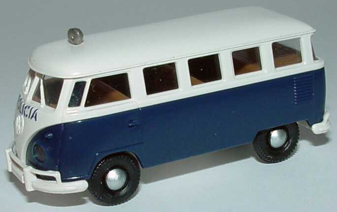 Foto 1:87 VW T1 Bus de Luxe Policia (Brasilien) Brekina 3192