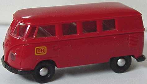 Foto 1:87 VW T1 Bus rot DB Brekina 3168