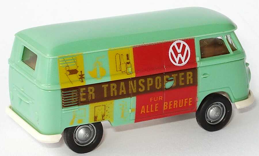 Foto 1:87 VW T1 Kasten Der Transporter für alle Berufe (aus Set Sammlerschatz 2) Brekina