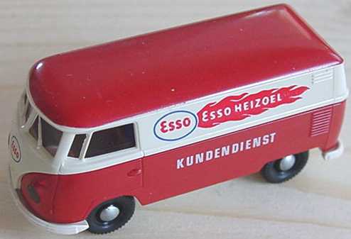 Foto 1:87 VW T1 Kasten Esso Heizoel Kundendienst Brekina