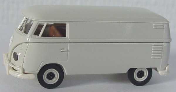 Foto 1:87 VW T1 Kasten Export hellgrau Brekina