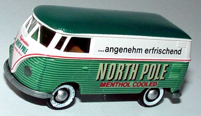 Foto 1:87 VW T1 Kasten North Pole Brekina 3266