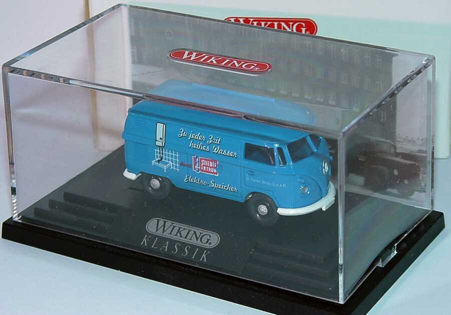 Foto 1:87 VW T1 Kasten Stiebel Eltron Elektro Speicher - Zu jeder Zeit heißes Wasser Wiking 79907