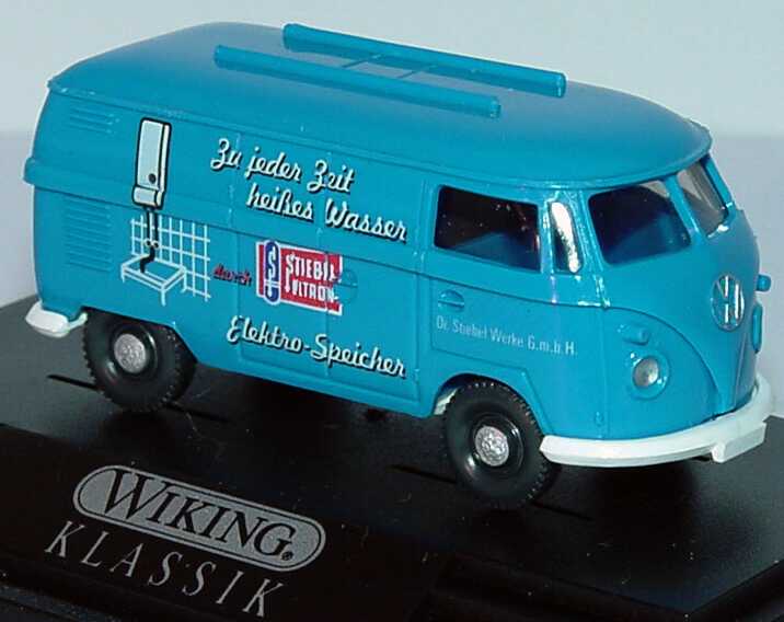 Foto 1:87 VW T1 Kasten Stiebel Eltron Elektro Speicher - Zu jeder Zeit heißes Wasser Wiking 79907