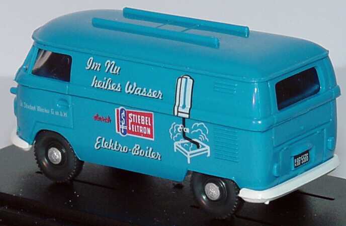 Foto 1:87 VW T1 Kasten Stiebel Eltron Elektro Speicher - Zu jeder Zeit heißes Wasser Wiking 79907
