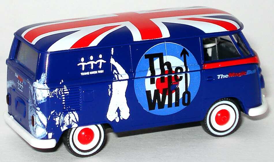 Foto 1:87 VW T1 Kasten The Who, The Magic Bus Werbemodell Wiking 000099301Q6KA