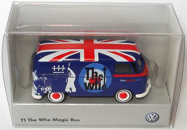 Foto 1:87 VW T1 Kasten The Who, The Magic Bus Werbemodell Wiking 000099301Q6KA