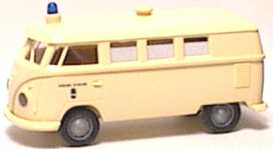 Foto 1:87 VW T1 Krankenwagen Gemeinde Helgoland? Brekina