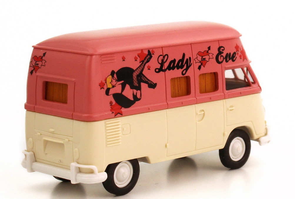 Foto 1:87 VW T1 (T1b Export) Bus Großraumwagen Lady Eve Brekina 93221