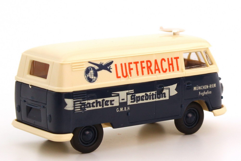 Foto 1:87 VW T1 (T1b) Kasten Dachser-Spedition  Luftfracht, München Riem Brekina 32533