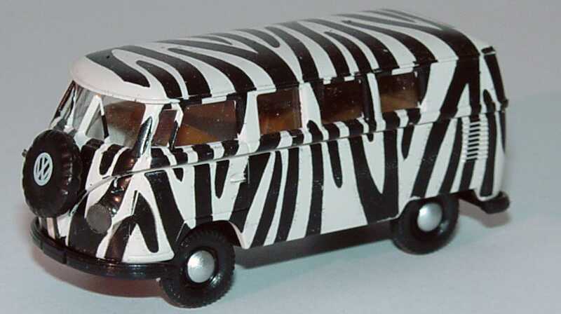 Foto 1:87 VW T1b Bus Zebradesign Brekina