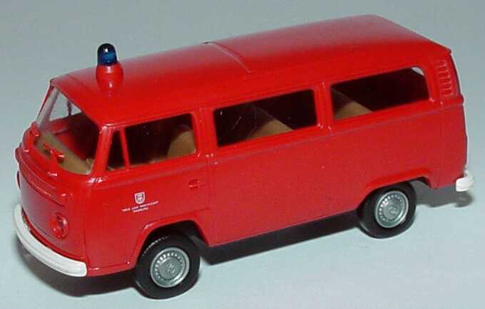 Foto 1:87 VW T2 (T2b) Bus Feuerwehr Freie und Hansestadt Hamburg Brekina