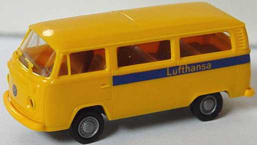 Foto 1:87 VW T2 (T2b) Bus Lufthansa Brekina 3316