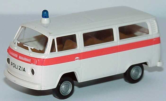 Foto 1:87 VW T2 (T2b) Bus Polizia Polizei Schweiz Brekina 3310
