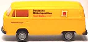 Foto 1:87 VW T2 (T2b) Kasten Deutsche Möbelspedition Carl Balke Brekina