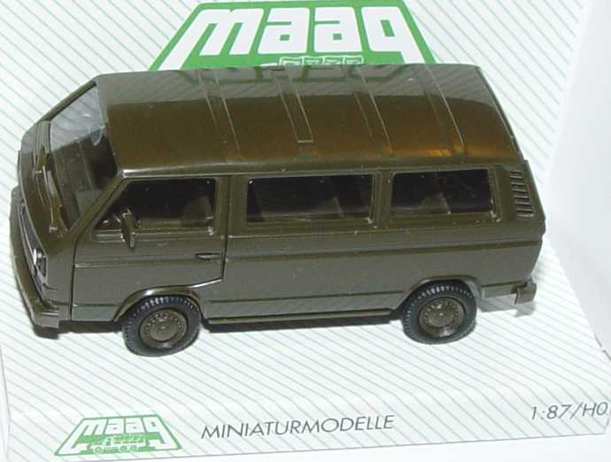 Foto 1:87 VW T3 Bus Militär dunkeloliv Maag 700047