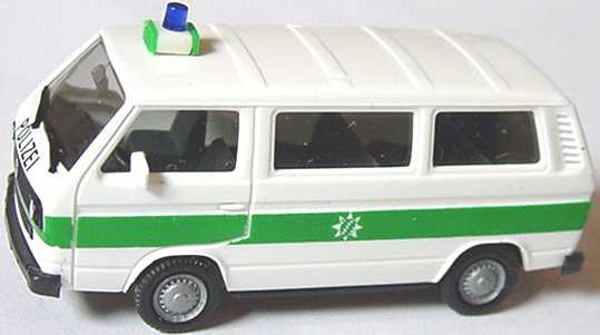 Foto 1:87 VW T3 Bus Polizei bayrisch herpa 180887