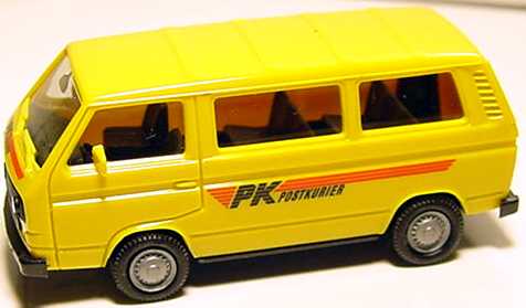 Foto 1:87 VW T3 Bus Postkurier herpa 4127