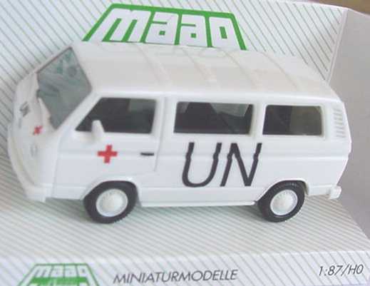 Foto 1:87 VW T3 Bus UN Rotes Kreuz Maag 700405