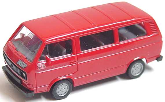 Foto 1:87 VW T3 Bus rot Limited Edition Wiking 20c