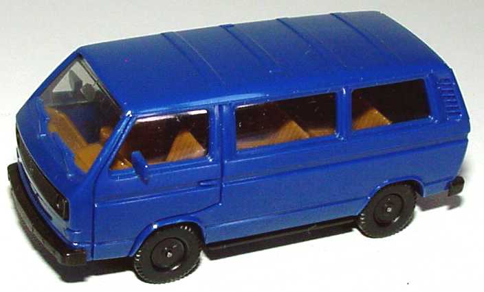 Foto 1:87 VW T3 Bus ultramarinblau herpa 4031-1B