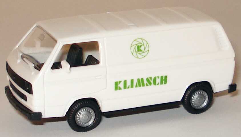 Foto 1:87 VW T3 Kasten Klimsch herpa