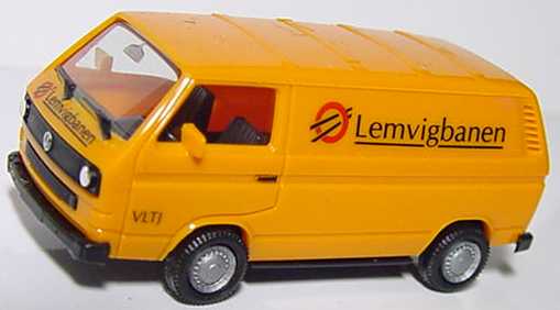 Foto 1:87 VW T3 Kasten Lemvigbanen herpa 041966