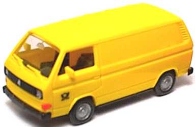 Foto 1:87 VW T3 Kasten Post (bemalt) herpa 4032-2