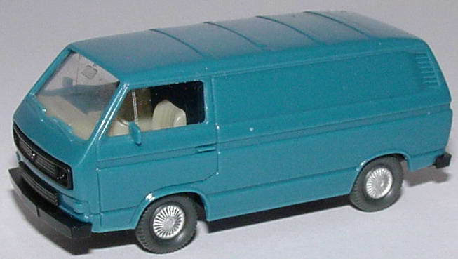 Foto 1:87 VW T3 Kasten azurblau Wiking 290