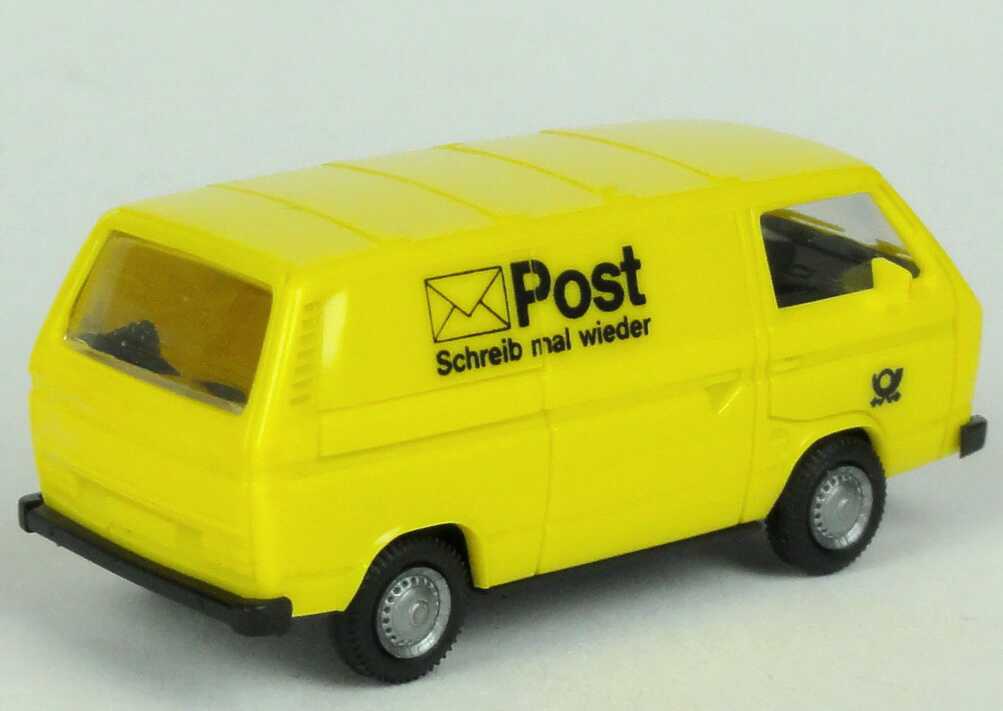 Foto 1:87 VW T3 Kasten gelb Post - Schreib mal wieder herpa 4032