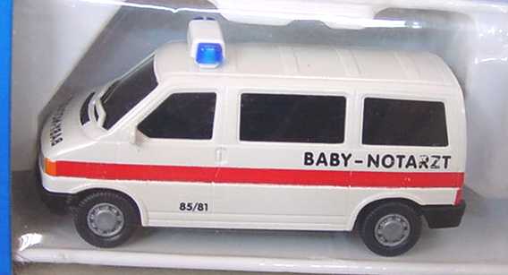 Foto 1:87 VW T4 Bus Baby-Notarzt Roco 1480