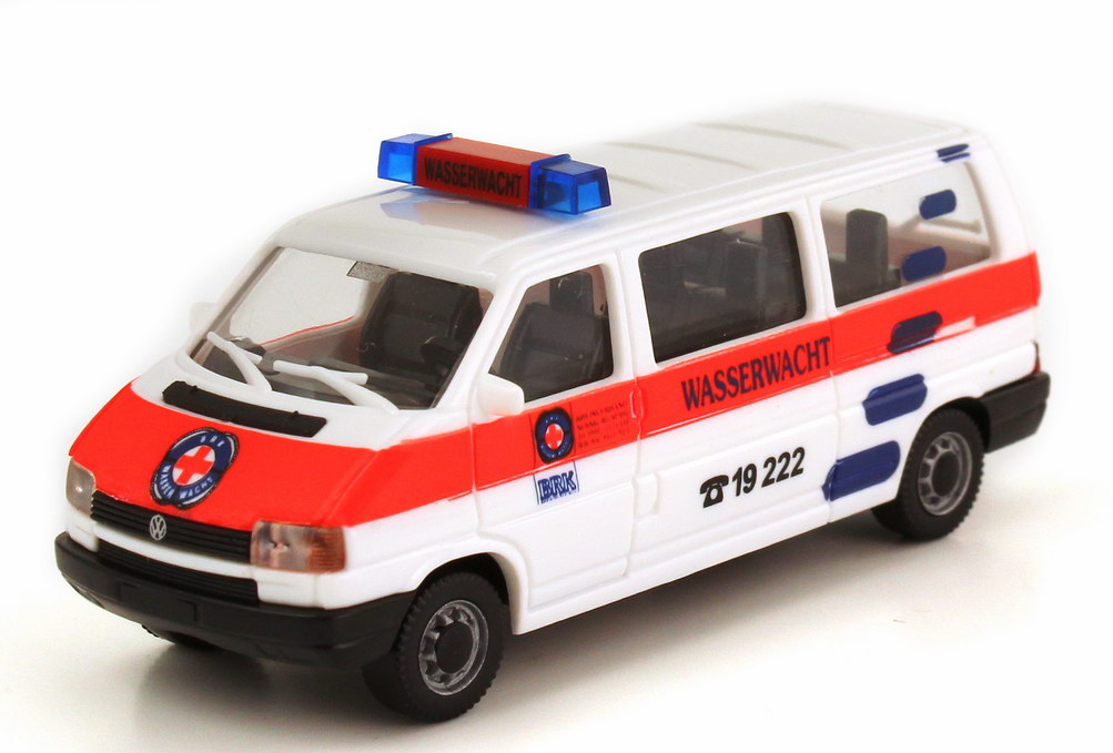 Foto 1:87 VW T4 Bus lang BRK Wasserwacht Stadt Nürnberg AMW/AWM 72189