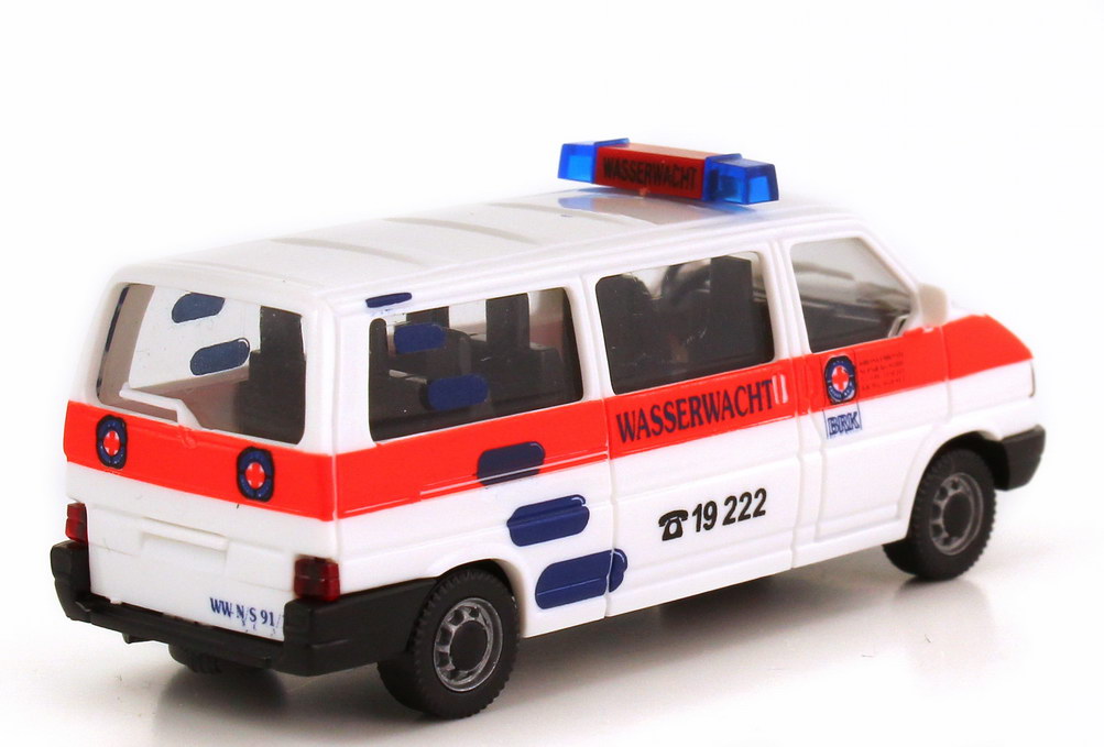 Foto 1:87 VW T4 Bus lang BRK Wasserwacht Stadt Nürnberg AMW/AWM 72189