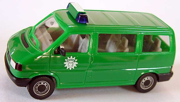 Foto 1:87 VW T4 Caravelle Bundesgrenzschutz herpa